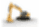 Diesel excavator CAT 320