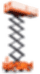 Diesel scissor lift DINGLIJCPT1923RTL (19.00 m)