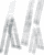 Universal ladder 3 x 6 rung (2,95 - 4,55 m)